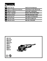 Предварительный просмотр 1 страницы Makita 9561CH Angle Grinder