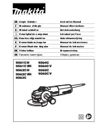 Makita 9561CH Instruction Manual preview