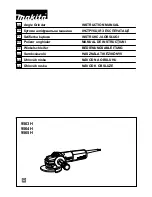 Предварительный просмотр 1 страницы Makita 9563H Instruction Manual