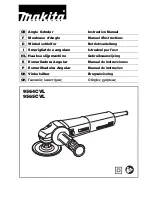 Makita 9564CVL Instruction Manual preview