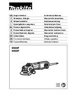 Предварительный просмотр 1 страницы Makita 9564P Instruction Manual