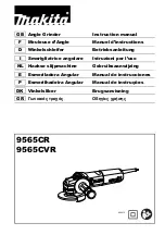 Makita 9565CVR Instruction Manual preview