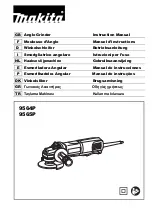 Makita 9565PCV01 Instruction Manual preview