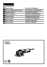 Preview for 1 page of Makita 9566CR Instruction Manual