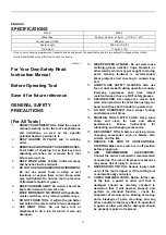 Предварительный просмотр 2 страницы Makita 9820-2 Instruction Manual