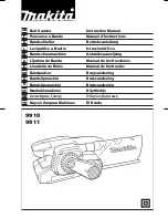 Preview for 1 page of Makita 9910 Instruction Manual