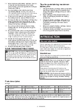 Preview for 8 page of Makita AC001G Instruction Manual