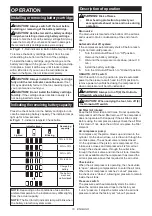 Preview for 10 page of Makita AC001G Instruction Manual