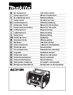 Предварительный просмотр 1 страницы Makita AC310H Instruction Manual