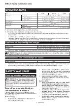 Preview for 2 page of Makita ADBU05 Instruction Manual