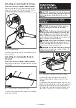 Предварительный просмотр 8 страницы Makita ADBU05 Instruction Manual