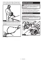 Предварительный просмотр 11 страницы Makita ADBU05 Instruction Manual