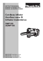 Предварительный просмотр 1 страницы Makita ADMP180 Instruction Manual