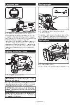 Предварительный просмотр 7 страницы Makita ADMP180 Instruction Manual
