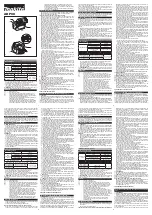 Preview for 1 page of Makita ADP08 Original Instructions