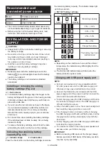 Preview for 8 page of Makita ADRM13 Instruction Manual