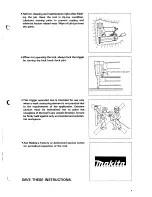 Preview for 9 page of Makita AF501 Instruction Manual