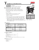 Makita AN450H Technical Information preview