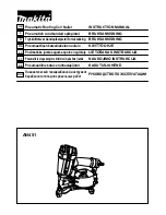 Makita AN451 Instruction Manual предпросмотр