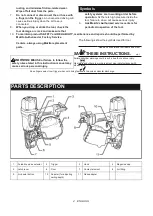 Preview for 4 page of Makita AN613 Instructions Manual