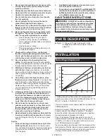 Preview for 9 page of Makita AN634H Instruction Manual