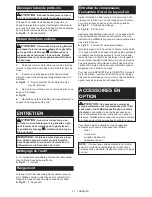 Preview for 21 page of Makita AN634H Instruction Manual