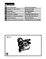 Preview for 1 page of Makita AN911H Instruction Manual