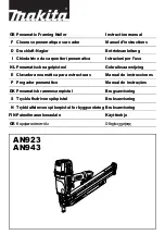 Makita AN923 Instruction Manual preview