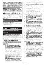 Preview for 6 page of Makita AN924 Instruction Manual