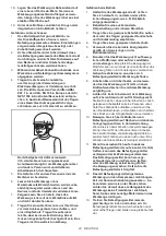 Предварительный просмотр 23 страницы Makita AN924 Instruction Manual