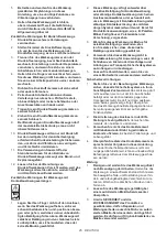 Предварительный просмотр 25 страницы Makita AN924 Instruction Manual