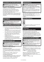 Preview for 28 page of Makita AN924 Instruction Manual