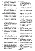 Предварительный просмотр 42 страницы Makita AN924 Instruction Manual