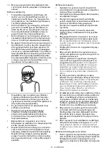 Предварительный просмотр 74 страницы Makita AN924 Instruction Manual