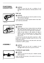 Preview for 6 page of Makita Angle Grinder Instruction Manual