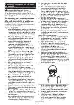 Предварительный просмотр 22 страницы Makita AR411HR Instruction Manual