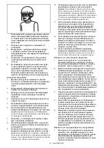 Предварительный просмотр 31 страницы Makita AR411HR Instruction Manual