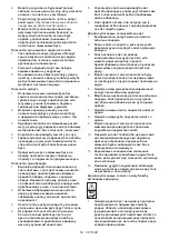 Предварительный просмотр 58 страницы Makita AR411HR Instruction Manual