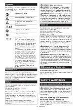 Preview for 13 page of Makita AS001G Instruction Manual