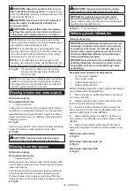 Preview for 20 page of Makita AS001GZ Instruction Manual