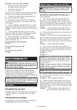 Preview for 97 page of Makita AS001GZ Instruction Manual