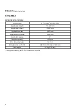 Preview for 2 page of Makita AT1225BZ Instruction Manual