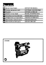 Preview for 1 page of Makita AT450H Instruction Manual