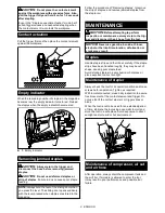 Preview for 8 page of Makita AT638A Instruction Manual And Users Manual
