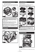 Preview for 8 page of Makita BAC01 Instruction Manual