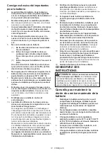 Предварительный просмотр 14 страницы Makita BAC01 Instruction Manual