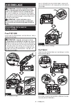 Preview for 16 page of Makita BAC01 Instruction Manual