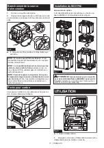 Предварительный просмотр 17 страницы Makita BAC01 Instruction Manual