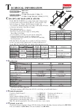 Preview for 1 page of Makita BBC231U Technical Information