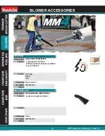 Предварительный просмотр 6 страницы Makita BBX7600 Catalog